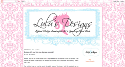 Desktop Screenshot of lulusdesignsssg.blogspot.com