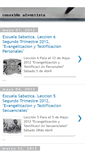 Mobile Screenshot of conexionadventista-escuelasabatica.blogspot.com