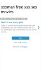 Mobile Screenshot of fxxxman-free-xxx-sex-movies.blogspot.com