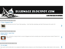 Tablet Screenshot of blurmage.blogspot.com