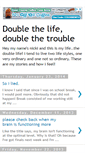 Mobile Screenshot of doublethelife.blogspot.com