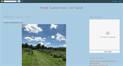 Desktop Screenshot of fromsunnysidecottage.blogspot.com