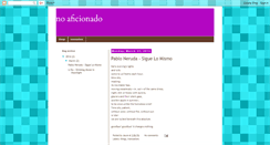 Desktop Screenshot of noaficionado.blogspot.com