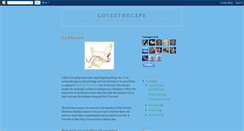 Desktop Screenshot of lovesthecape.blogspot.com