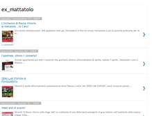 Tablet Screenshot of exmattatoio.blogspot.com