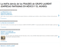 Tablet Screenshot of fraudescientificosgrupolaurent.blogspot.com
