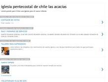 Tablet Screenshot of iglesialasacacias.blogspot.com