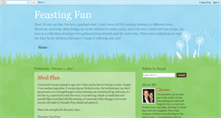Desktop Screenshot of makingfeastingfun.blogspot.com