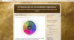Desktop Screenshot of elrincondelasactividadesoptativas.blogspot.com