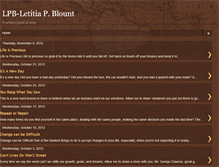 Tablet Screenshot of lpb-letitiapblount.blogspot.com