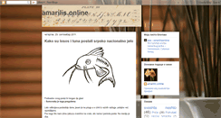 Desktop Screenshot of amarilisonline.blogspot.com