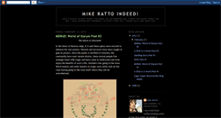 Desktop Screenshot of mikeratto.blogspot.com