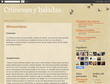 Tablet Screenshot of crimenesybaladas.blogspot.com