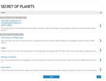 Tablet Screenshot of planets4u.blogspot.com