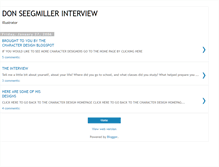 Tablet Screenshot of don-seegmiller-interview.blogspot.com