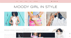 Desktop Screenshot of moodygirlinstyle.blogspot.com