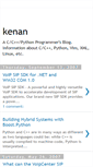 Mobile Screenshot of kenanlee.blogspot.com