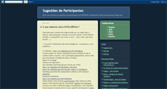 Desktop Screenshot of participantesugere.blogspot.com