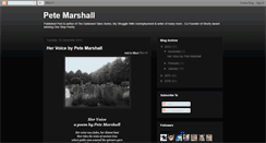 Desktop Screenshot of petemarshall.blogspot.com