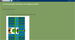 Desktop Screenshot of calahangarden.blogspot.com