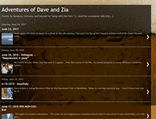 Tablet Screenshot of daveandzia.blogspot.com