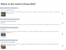 Tablet Screenshot of emmadish.blogspot.com