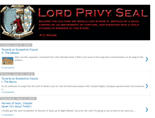 Tablet Screenshot of lordprivyseal.blogspot.com