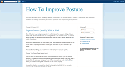 Desktop Screenshot of better-posture.blogspot.com