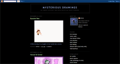 Desktop Screenshot of mysteriousdrawings.blogspot.com