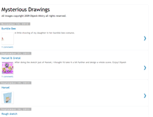 Tablet Screenshot of mysteriousdrawings.blogspot.com