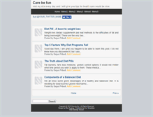 Tablet Screenshot of carebefun.blogspot.com