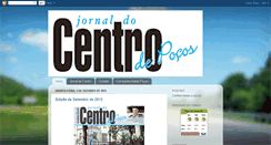 Desktop Screenshot of jornaldocentrodepocos.blogspot.com