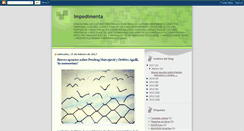 Desktop Screenshot of impedimentatransit.blogspot.com