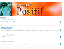 Tablet Screenshot of positifthingking12.blogspot.com