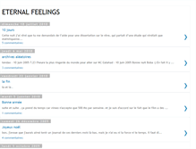 Tablet Screenshot of eternalfeelingsblog.blogspot.com