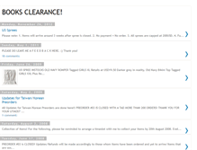 Tablet Screenshot of clearmybooks.blogspot.com