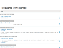 Tablet Screenshot of pro2comp.blogspot.com