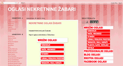 Desktop Screenshot of nekretninezabari.blogspot.com