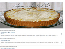 Tablet Screenshot of adventuresofafoodslut.blogspot.com