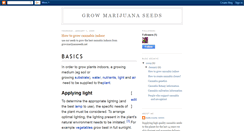 Desktop Screenshot of growmarijuanaseeds.blogspot.com