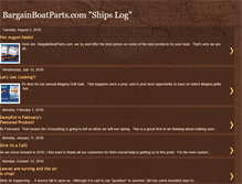 Tablet Screenshot of bargainboatparts.blogspot.com