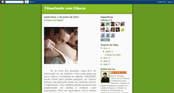 Desktop Screenshot of filosofandocomciencia.blogspot.com