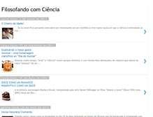 Tablet Screenshot of filosofandocomciencia.blogspot.com