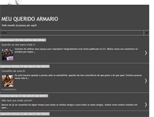 Tablet Screenshot of meuqueridoarmario.blogspot.com