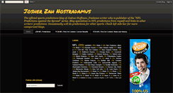 Desktop Screenshot of josherzahnostradamus.blogspot.com