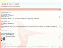 Tablet Screenshot of chantetmouvement.blogspot.com