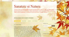 Desktop Screenshot of descoperanatura.blogspot.com