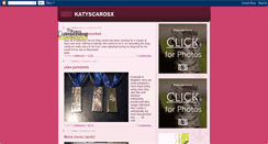 Desktop Screenshot of katyscardsx.blogspot.com