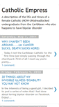 Mobile Screenshot of catholicempress.blogspot.com