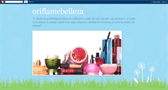 Desktop Screenshot of manu-oriflamebelleza.blogspot.com